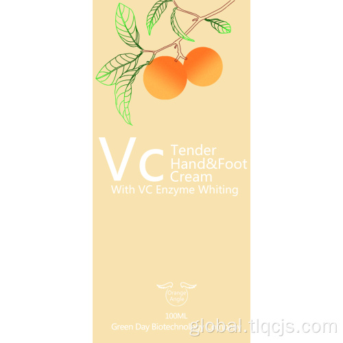 Skin Nourishing Hand Cream VC enzyme whitening moisturizing hand cream Supplier